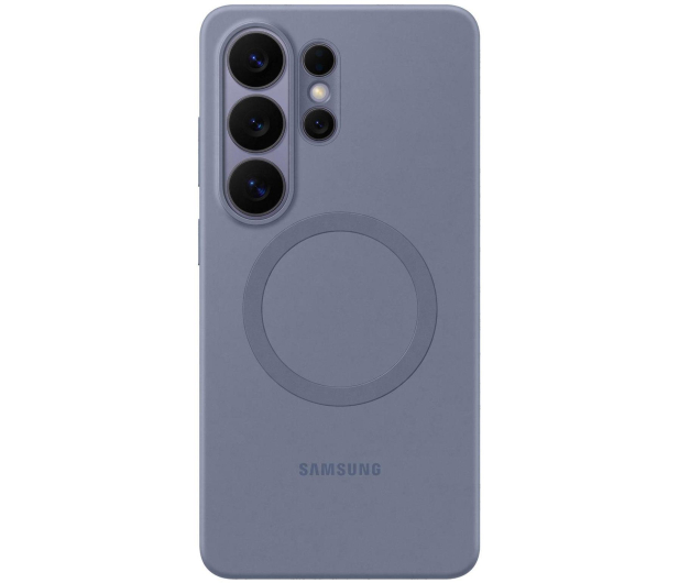 Samsung Etui Silicone Magnet do Galaxy S26 Ultra niebieskofioletowe - 1489494 - zdjęcie
